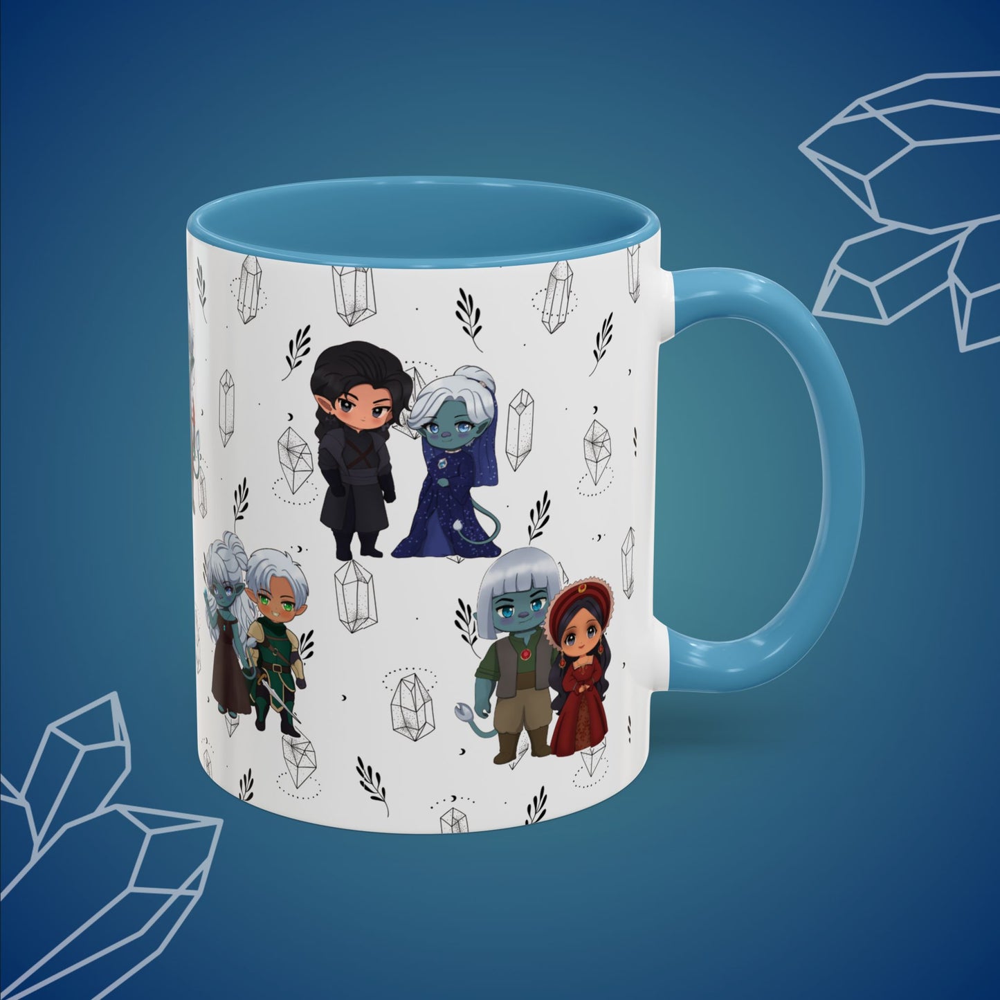 Mentally Living in Enduvida Chibi Mug